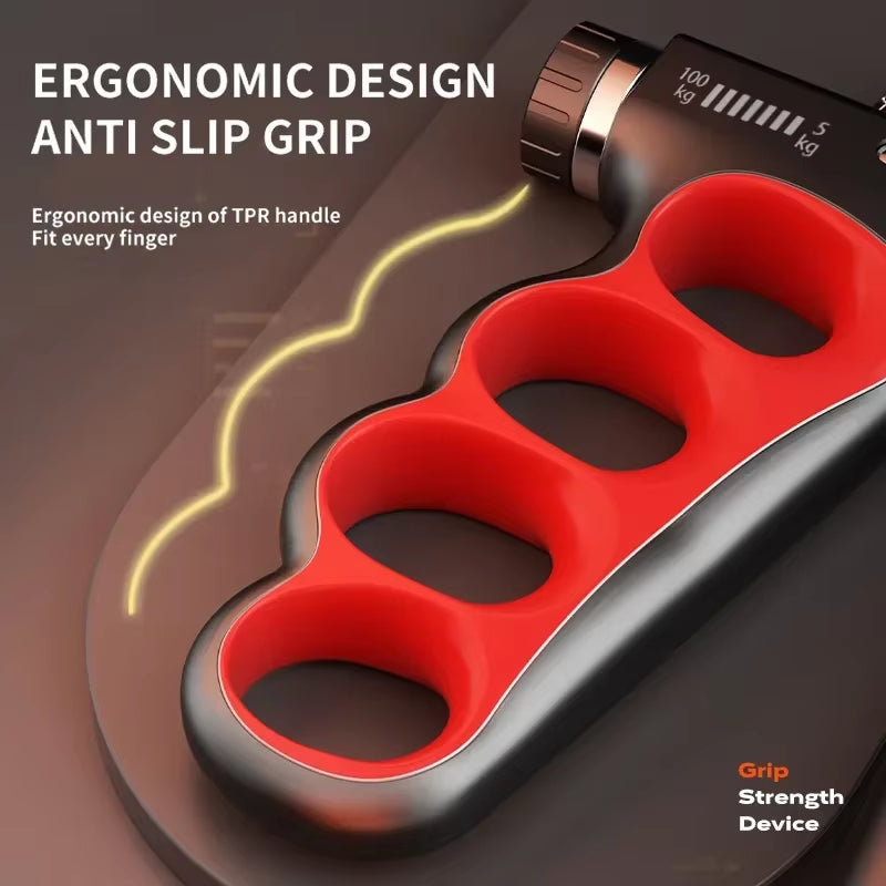 5-100Kg Adjustable Grip Strengthener Device for Hand Strength Exercise