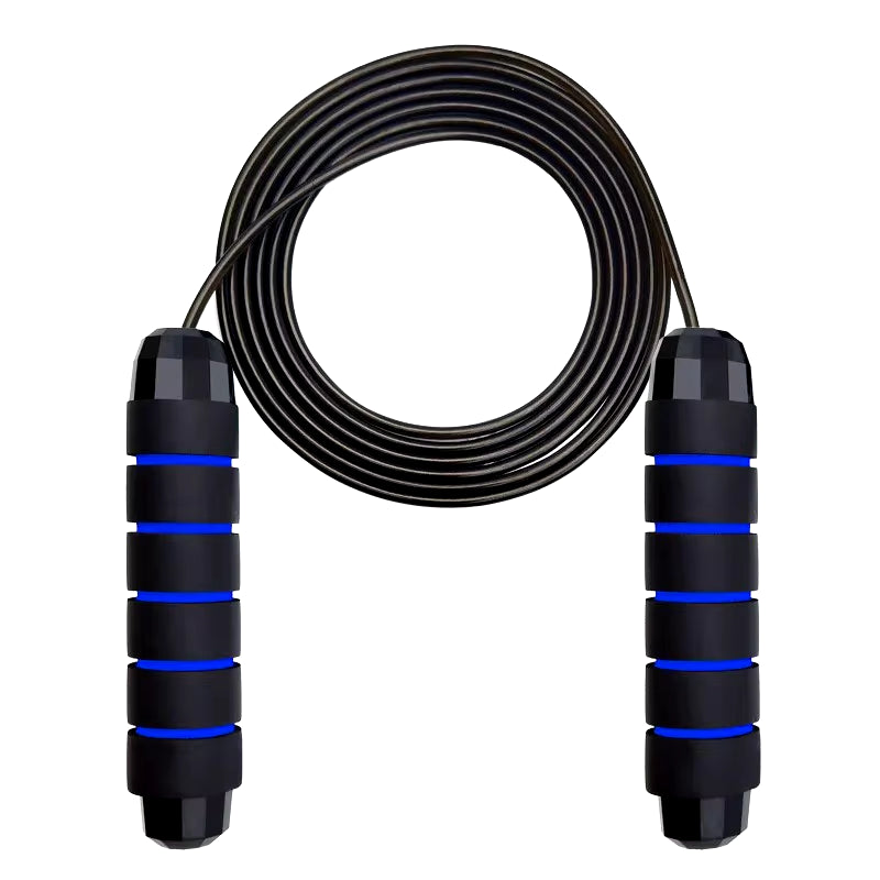 Adjustable Tangle-Free Speed Wire skipping Rope Workout with Foam Handles for Fitness Home Workouts and fat loss