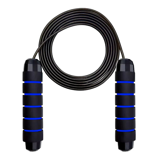 Adjustable Tangle-Free Speed Wire skipping Rope Workout with Foam Handles for Fitness Home Workouts and fat loss